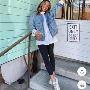 As seen on Courtney shields. Sherpa lined denim!